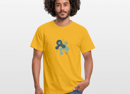 Organic Complexity – Die Form des Lebendigen - Männer T-Shirt - Gelb