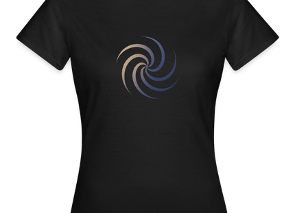 Spiral Geometry – Ordnung im Kosmos - Frauen T-Shirt - Schwarz