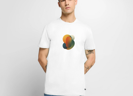 Color of Chemistry – Die Pigmente der Wissenschaft - Männer T-Shirt - Weiß