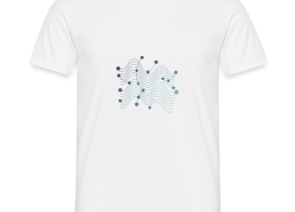 Molecular Rhythm – Wissenschaft im Takt des Lebens - Männer T-Shirt - Weiß