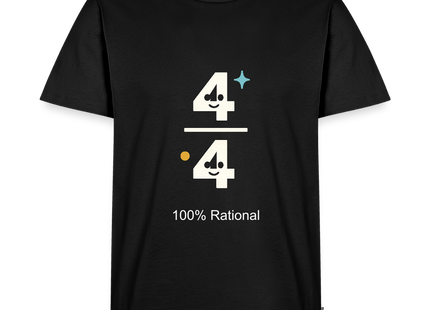 100% Rational - Männer T-Shirt - Schwarz