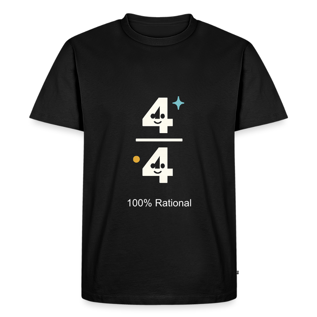 100% Rational - Männer T-Shirt - Schwarz