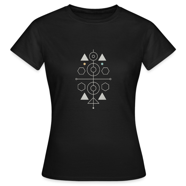 Symmetry is Everything - Frauen T-Shirt - Schwarz