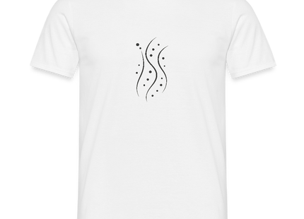 Valence Flow – Die Dynamik der Bindung - Männer T-Shirt - Weiß