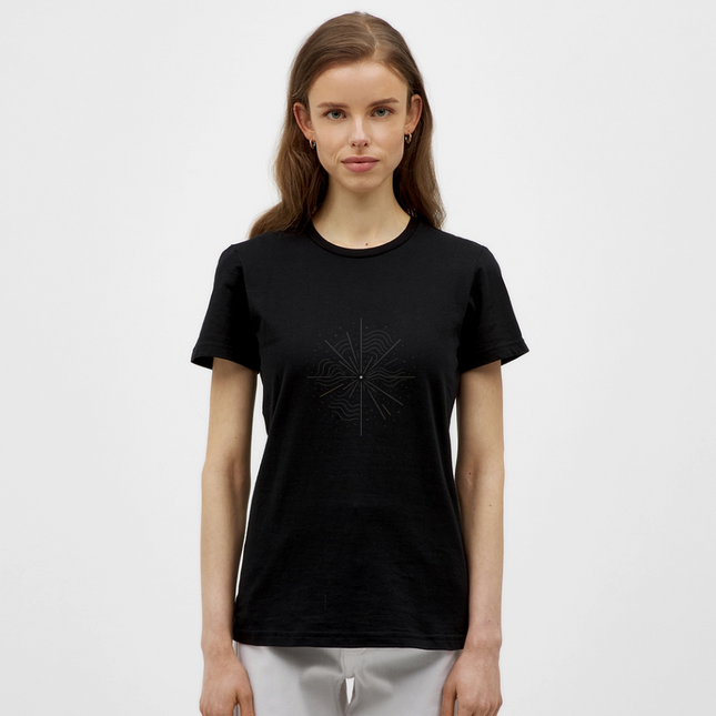 Supernova Explosion – Die Schönheit kosmischer Zerstörung - Frauen T-Shirt - Schwarz