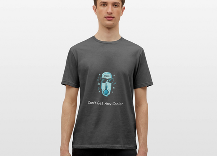 Absolute Zero — Can’t Get Any Cooler - Männer T-Shirt - Anthrazit