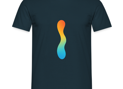 pH Gradient – Farbe als chemische Wahrheit - Männer T-Shirt - Navy