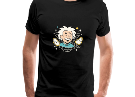 Physics — It’s All Relative – Einsteins Humor zum Anziehen - Männer Premium T-Shirt - Schwarz