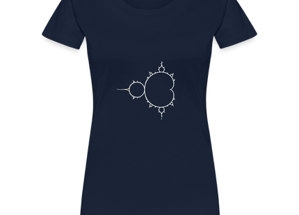 Beautiful Chaos – Mandelbrot Set - Frauen Premium T-Shirt - Navy