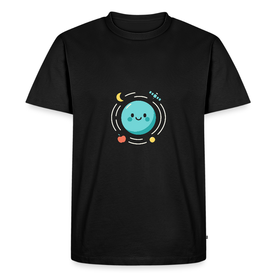 I’m Attractive (Gravitationally) – Physik-Flirt auf Nerd-Art - Männer T-Shirt - Schwarz