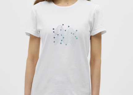Molecular Rhythm – Wissenschaft im Takt des Lebens - Frauen T-Shirt - Weiß