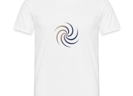 Spiral Geometry – Ordnung im Kosmos - Männer T-Shirt - Weiß