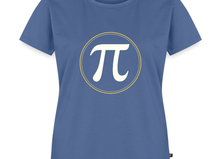 π in Circle – Die Eleganz der Konstanten - Frauen T-Shirt - Taubenblau