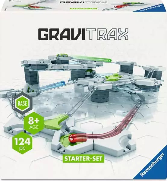 GraviTrax BASE Starter-Set: Verpackung der Kugelbahn ab 8 Jahren