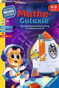 Mathe-Galaxie – Rechenspiel bis 20 ab 6 Jahren – Vorderseite der Spielschachtel