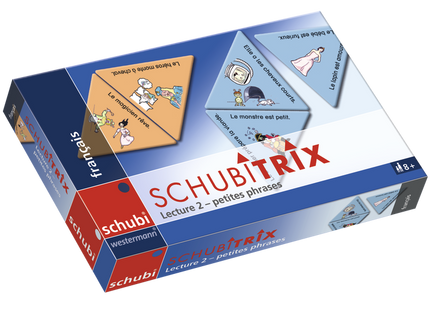 SCHUBITRIX Französisch – Kleine Sätze lesen und verstehen – Originalverpackung mit Beispielkarten