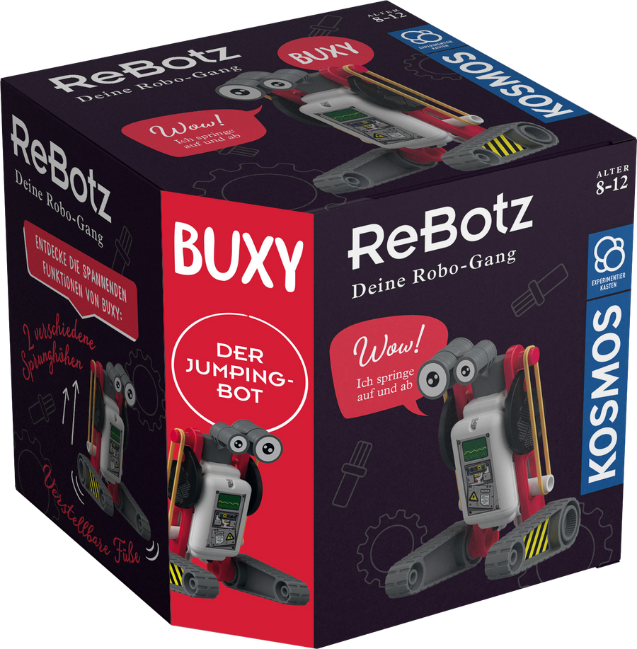 KOSMOS ReBotz Buxy – springender Roboter-Bausatz