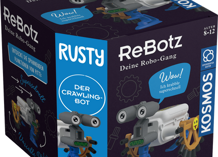 KOSMOS ReBotz Rusty – krabbelnder Roboter-Bausatz