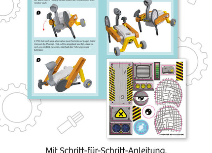KOSMOS 602581 - Rebotz Pitti der Walking Bot, Roboter bauen - Experimentierkasten