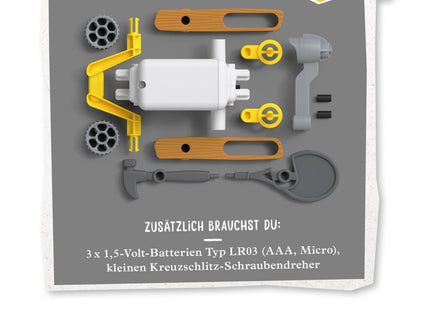 KOSMOS 602581 - Rebotz Pitti der Walking Bot, Roboter bauen - Experimentierkasten