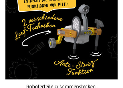KOSMOS 602581 - Rebotz Pitti der Walking Bot, Roboter bauen - Experimentierkasten