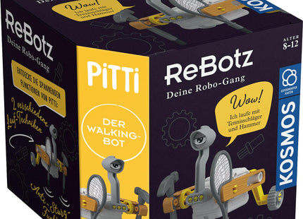 KOSMOS 602581 - Rebotz Pitti der Walking Bot, Roboter bauen - Experimentierkasten