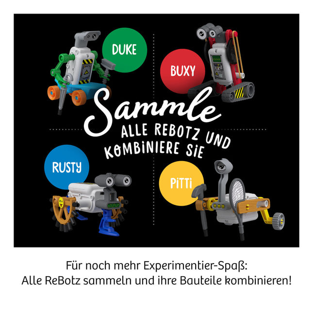 KOSMOS 602598 - Rebotz Duke der Skating Bot, Roboter bauen, Technik - Experimentierkasten
