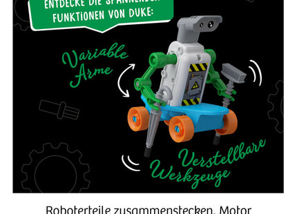 KOSMOS 602598 - Rebotz Duke der Skating Bot, Roboter bauen, Technik - Experimentierkasten
