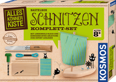 KOSMOS Schnitzen Komplett-Set – Ein Holzboot selber bauen