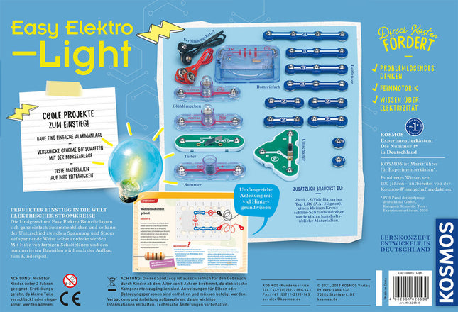 Easy Elektro-Light - Erste elektrische Stromkreise - Experimentierkasten