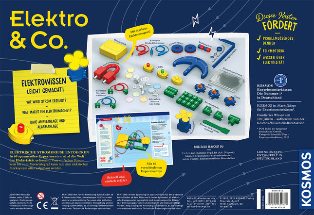 Elektro & Co. - Elektrowissen leicht gemacht - Experimentierkasten