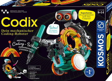 KOSMOS Codix – Coding-Roboter Experimentierkasten