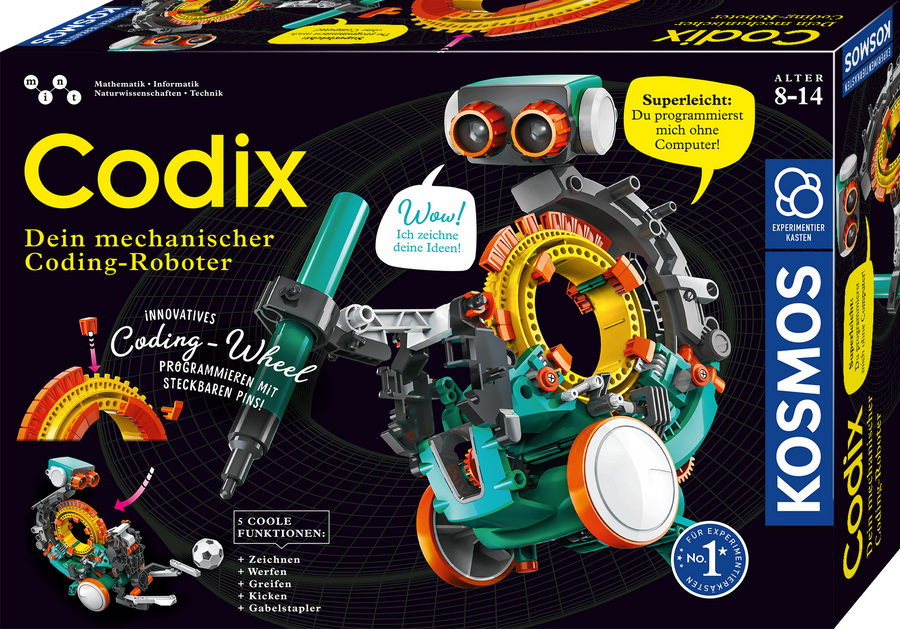KOSMOS Codix – Coding-Roboter Experimentierkasten