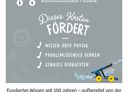 KOSMOS 620660 - Water Power, Wasserkraft und Druckluft, Experimentierkasten