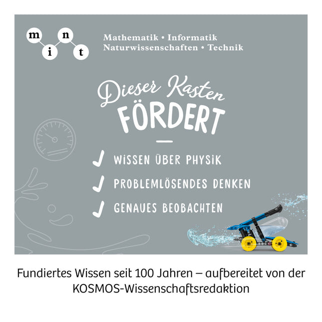 KOSMOS 620660 - Water Power, Wasserkraft und Druckluft, Experimentierkasten