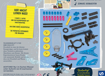KOSMOS 620660 - Water Power, Wasserkraft und Druckluft, Experimentierkasten