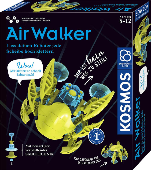 Air Walker - Lass deinen Roboter jede Scheibe hochklettern - Experimentierkasten