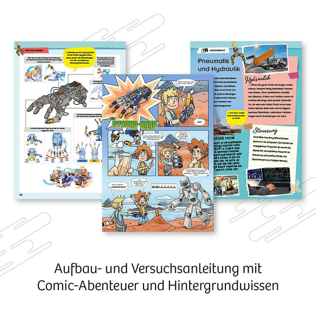 Cyborg-Hand - Deine XXL-Hydraulik-Hand - Experimentierkasten