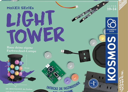 Light Tower - Baue deine eigene Farbwechsel-Lampe - Experimentierkasten