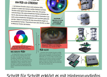 Light Tower - Baue deine eigene Farbwechsel-Lampe - Experimentierkasten