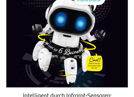 Kosmos 621001 - Chipz - Dein intelligenter Roboter, mit 6 Beinen, Experimentierkasten