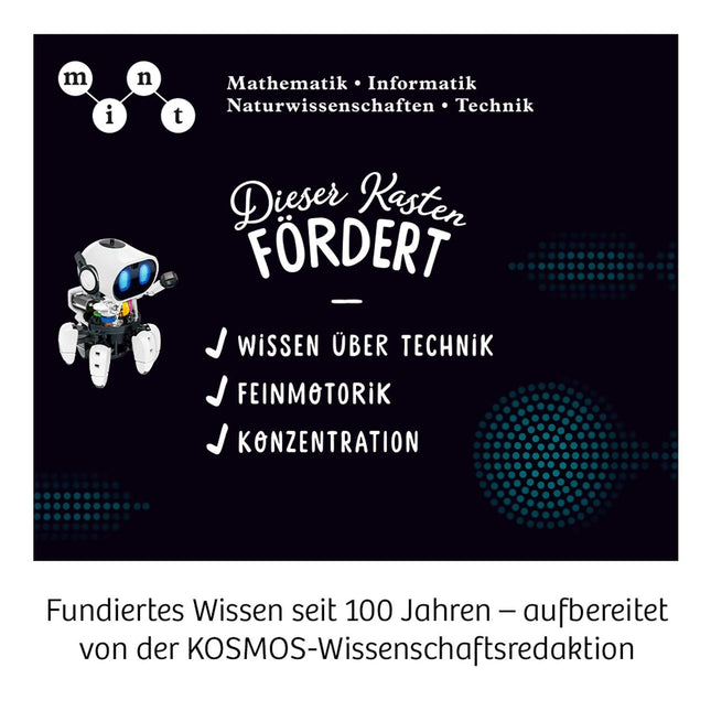 Kosmos 621001 - Chipz - Dein intelligenter Roboter, mit 6 Beinen, Experimentierkasten