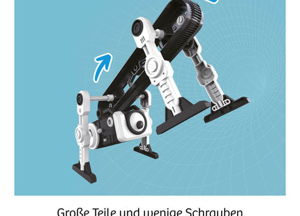 KOSMOS 621223 - Flip-Monster, Dynamic-Bot, Roboter-Bausatz, MINT-Experimentierkasten
