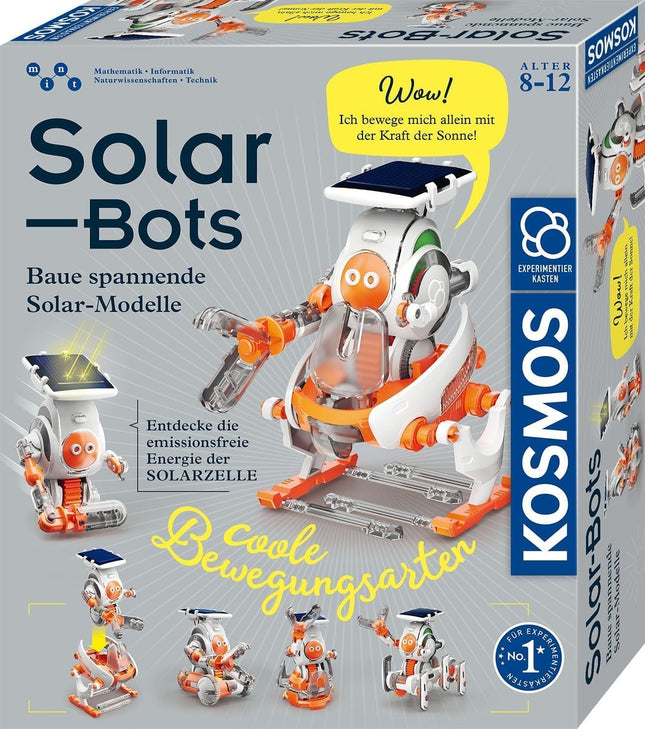 KOSMOS 621247 - Solar-Bots, Dynamic-Bot, Solar-Roboter-Bausatz, MINT-Experimentierkasten