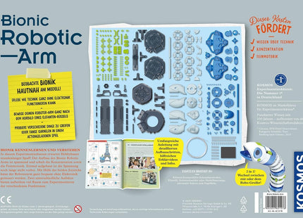KOSMOS 621278 - Bionic Robotic Arm - Der innovative Flex-Greifarm, Experimentierkasten, mint