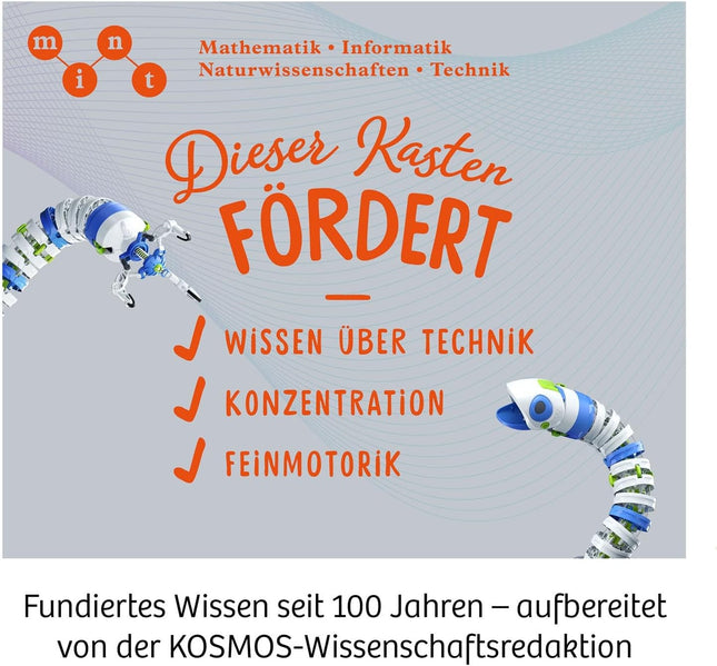 KOSMOS 621278 - Bionic Robotic Arm - Der innovative Flex-Greifarm, Experimentierkasten, mint