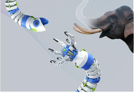 KOSMOS 621278 - Bionic Robotic Arm - Der innovative Flex-Greifarm, Experimentierkasten, mint
