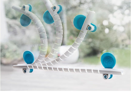 KOSMOS 621285 - Gecko Run Challenge XXL, Kugelbahn, Experimentierkasten Physik+Elektronik