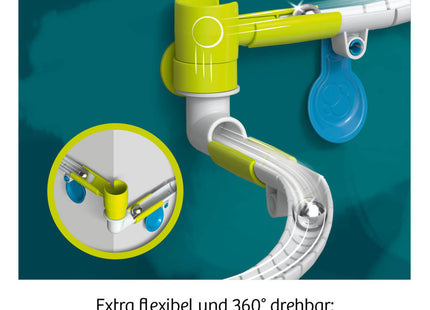 KOSMOS 621292 - Gecko Run, Kugelbahn Flex Corner Erweiterung, MINT Experimentierkasten