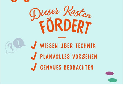 KOSMOS 621322 - Dusty-Dein saugstarker Robo-Helfer, Staubsaugerroboter, Experimentierkasten mint